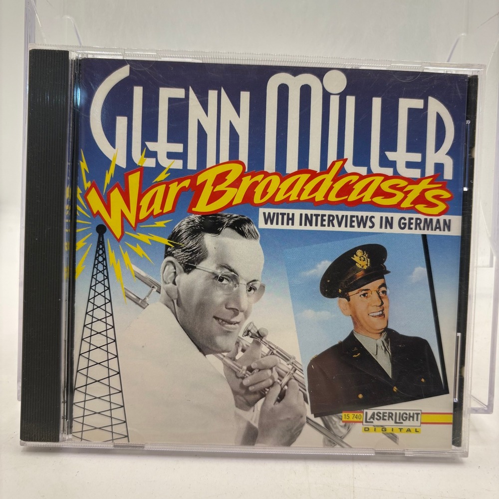 Glenn Miller War Broadcasts With Interviews In German CD LaserLight 15 740 Jazz
